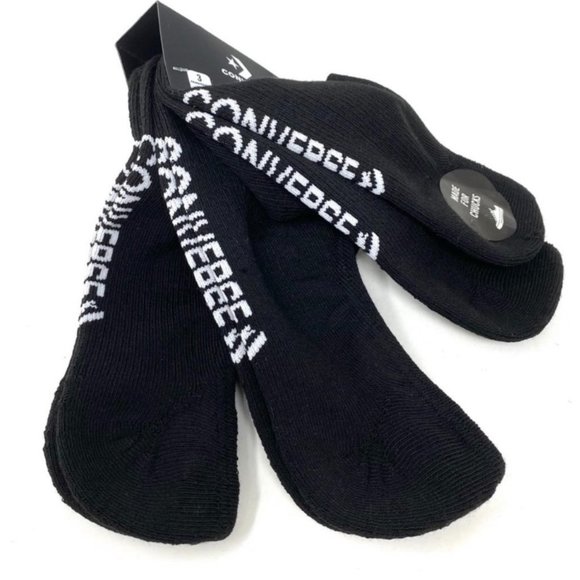 Converse Accessories Converse 3 Pair Half Cushion Ultra Low Black